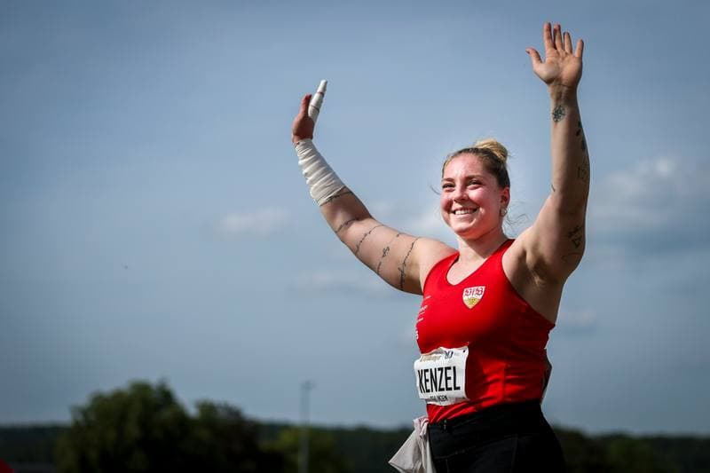 Athletics. 61. Internationales Pfingstsportfest. Yemisi Mabry - . 24.05.2026