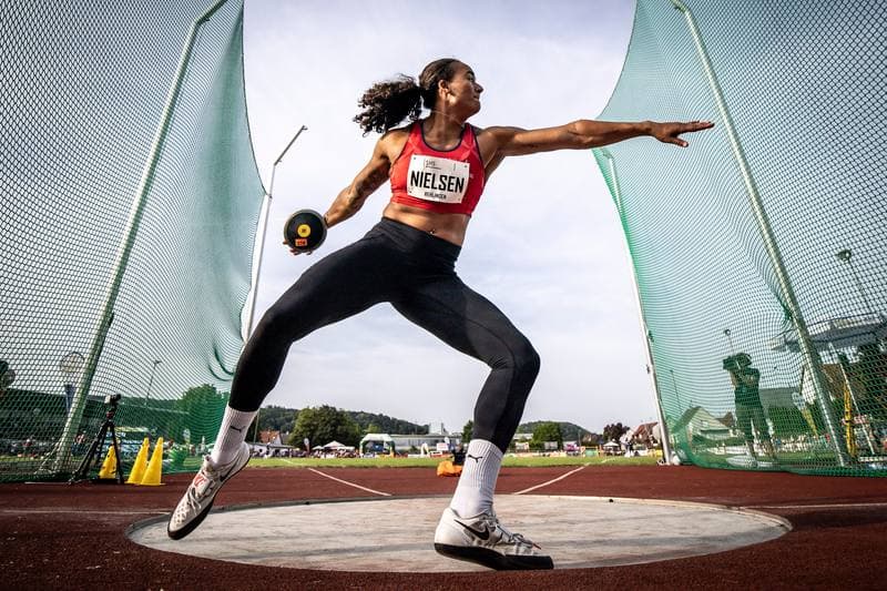 Athletics. 61. Internationales Pfingstsportfest. Yemisi Mabry - . 24.05.2026