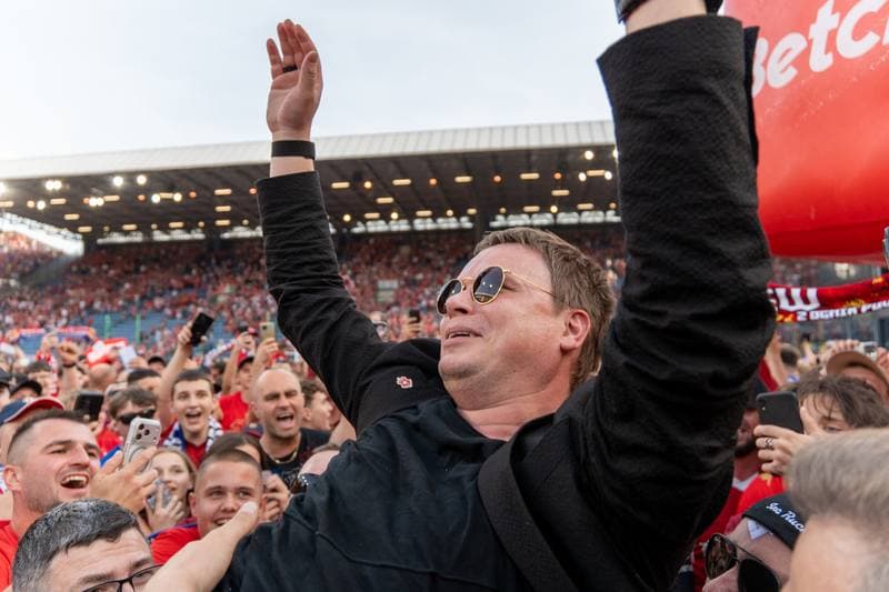 Football. Betclic 1. Liga. Wisla Krakow - Pogon Siedlce. 24.05.2026