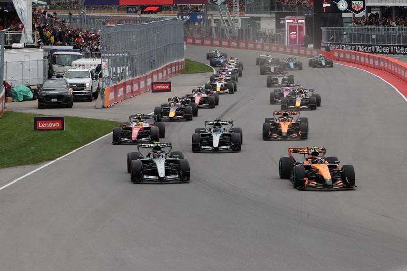 Motorsport. Formula 1. Sprint Race. 24.05.2026