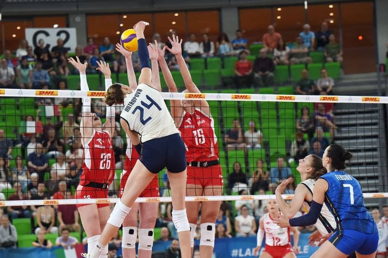 Volleyball. AiA Aequilibrium Cup Women Elite. Italy - Poland. 24.05.2026
