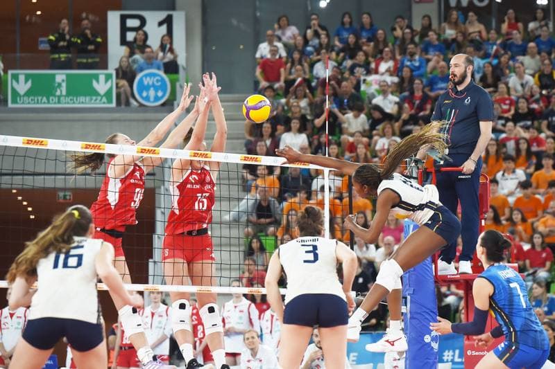 Volleyball. AiA Aequilibrium Cup Women Elite. Italy - Poland. 24.05.2026