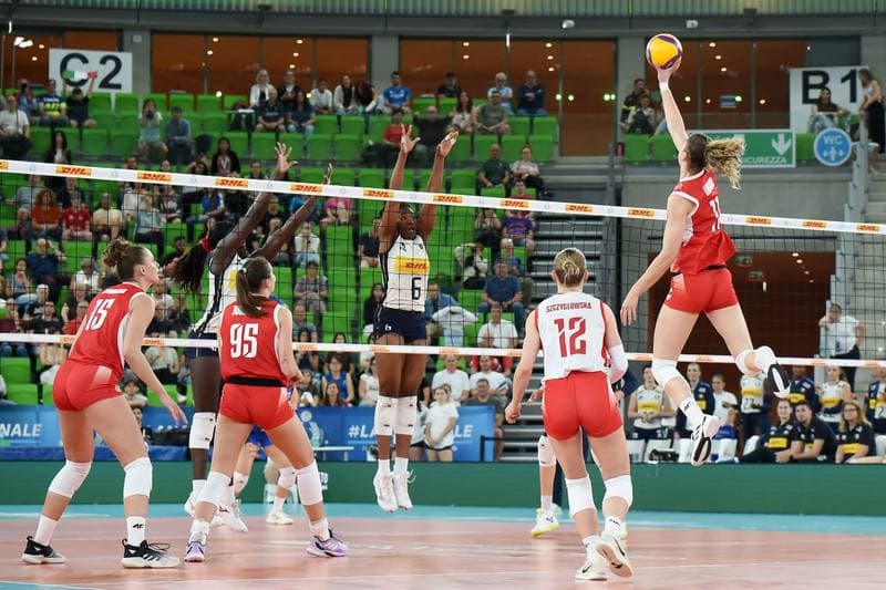 Volleyball. AiA Aequilibrium Cup Women Elite. Italy - Poland. 24.05.2026