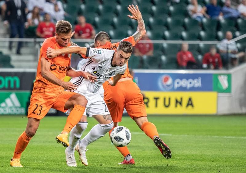 Football. PKO BP Ekstraklasa. Legia Warsaw - Zaglebie Lubin. 21.07.2018