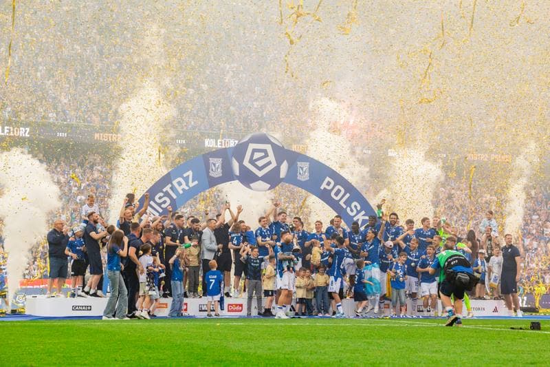 Football. Lech Poznan Championship Ceremony. 23.05.2026