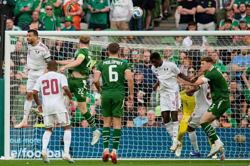Football. International Friendly. Ireland - Qatar. 28.05.2026