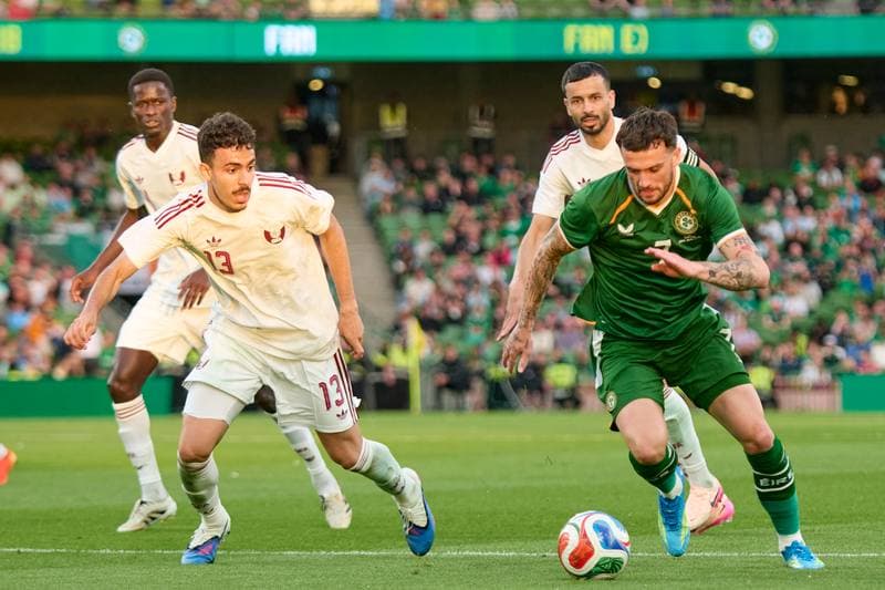 Football. International Friendly. Ireland - Qatar. 28.05.2026