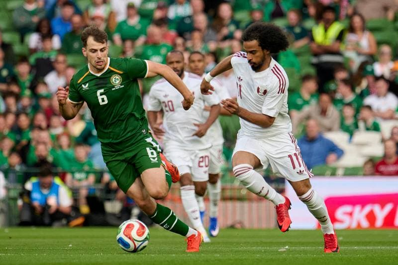 Football. International Friendly. Ireland - Qatar. 28.05.2026