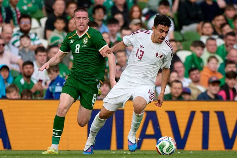 Football. International Friendly. Ireland - Qatar. 28.05.2026