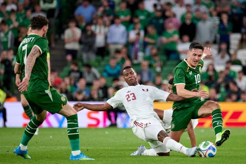 Football. International Friendly. Ireland - Qatar. 28.05.2026