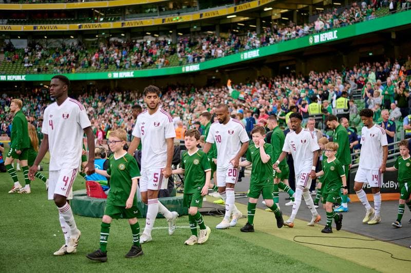 Football. International Friendly. Ireland - Qatar. 28.05.2026