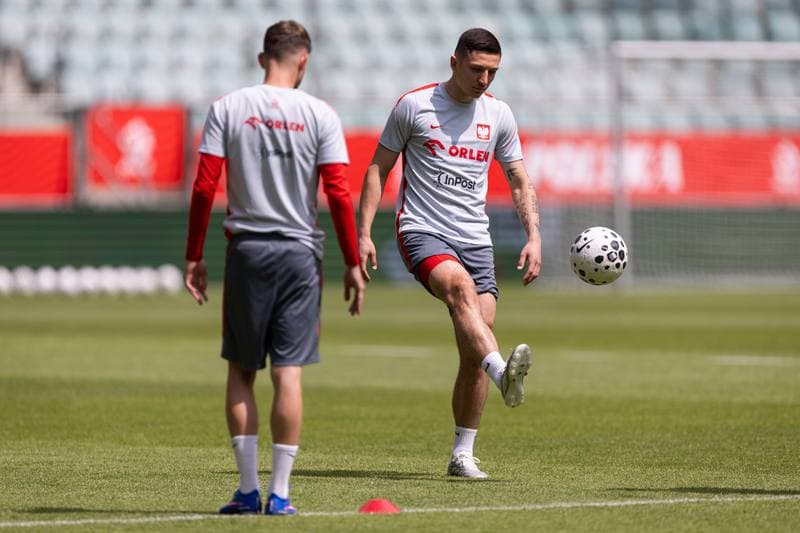Football. Poland national team. Training. 30.05.2026
