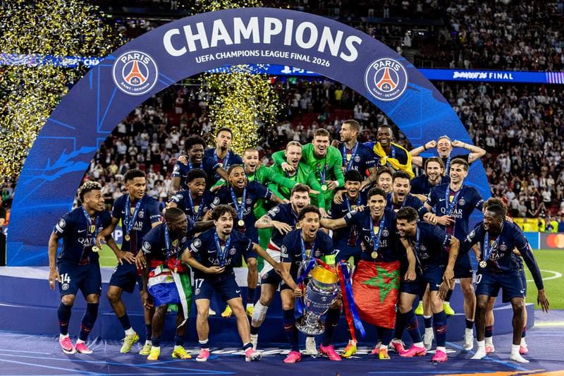 Football. UEFA Champions League. Medal Ceremony. 30.05.2026