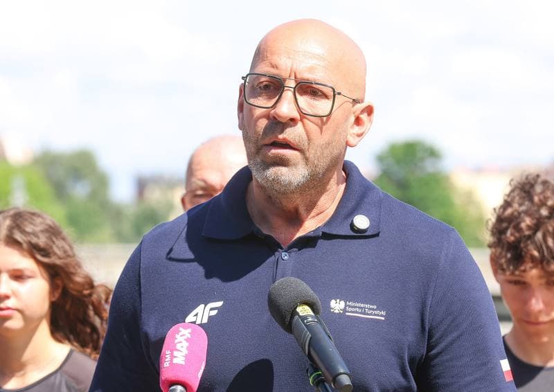 Minister of Sport and Tourism Jakub Rutnicki. Press Conference. 01.06.2026