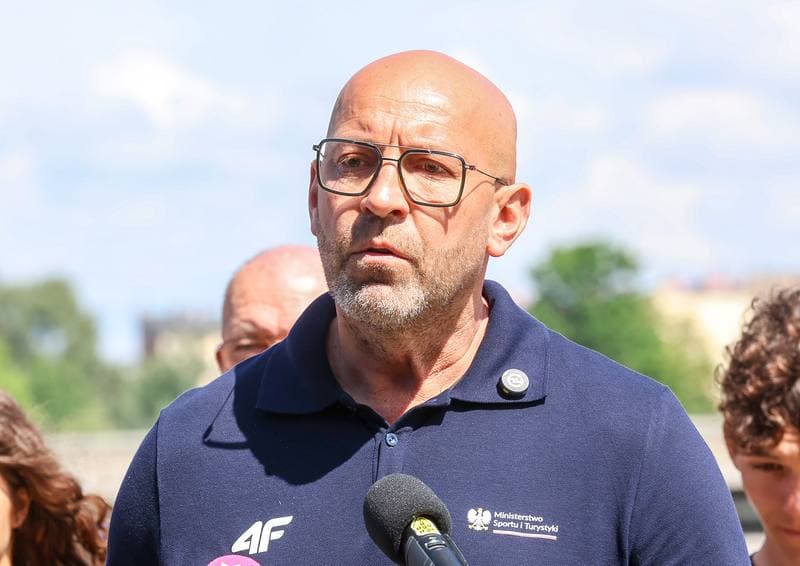 Minister of Sport and Tourism Jakub Rutnicki. Press Conference. 01.06.2026
