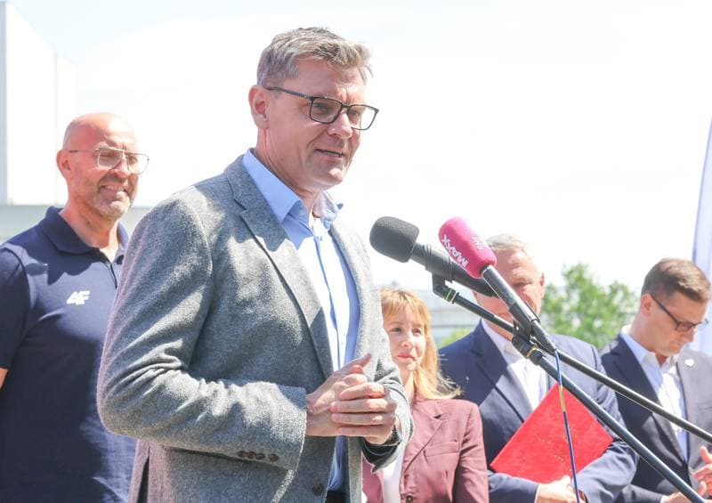 Minister of Sport and Tourism Jakub Rutnicki. Press Conference. 01.06.2026