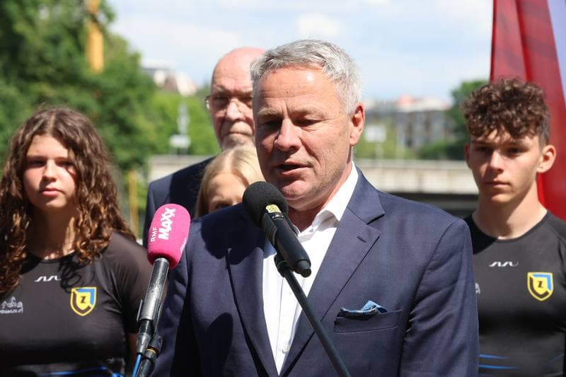 Minister of Sport and Tourism Jakub Rutnicki. Press Conference. 01.06.2026