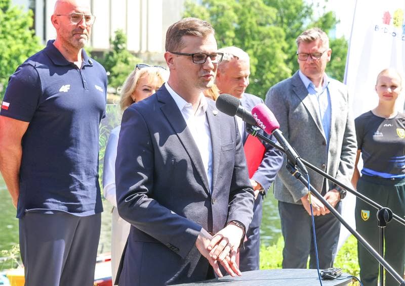 Minister of Sport and Tourism Jakub Rutnicki. Press Conference. 01.06.2026