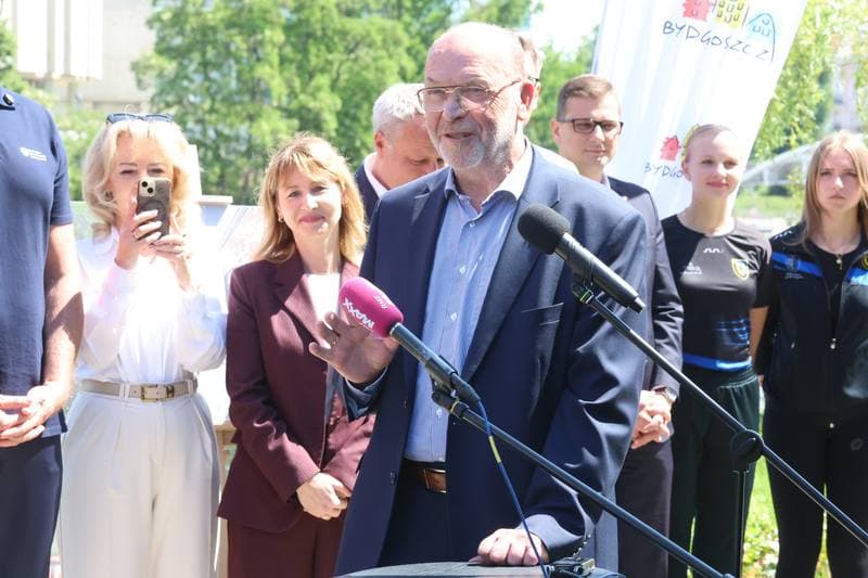 Minister of Sport and Tourism Jakub Rutnicki. Press Conference. 01.06.2026