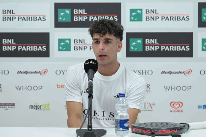 Padel. BNL Italy Major Premier Padel. Andrea Ustero - . 02.06.2026
