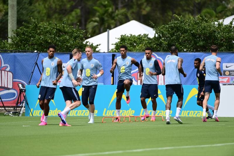 Football. England National Team. Training. 02.06.2026