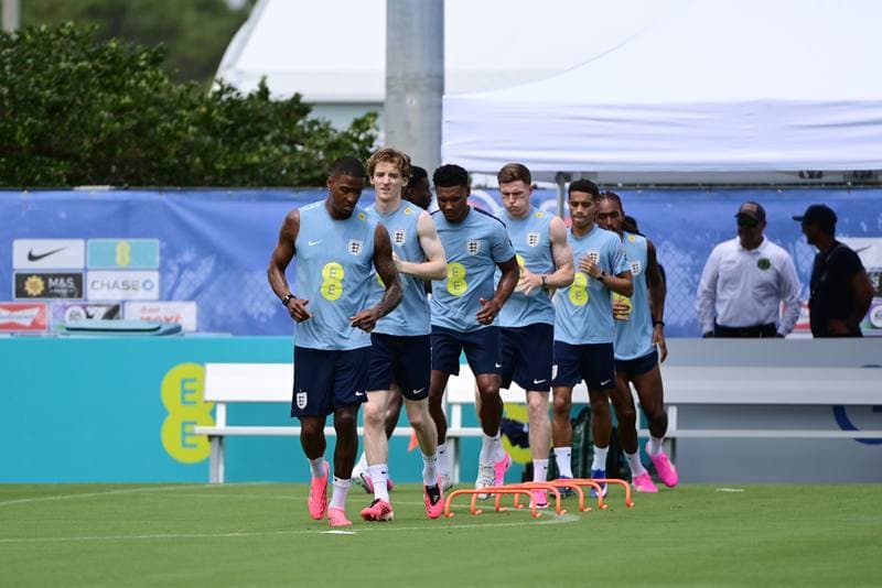 Football. England National Team. Training. 02.06.2026