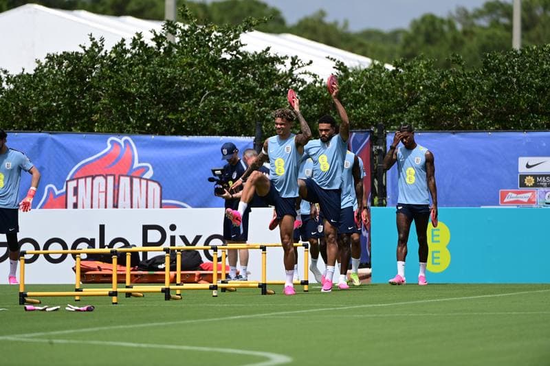 Football. England National Team. Training. 02.06.2026