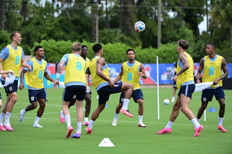 Football. England National Team. Training. 02.06.2026