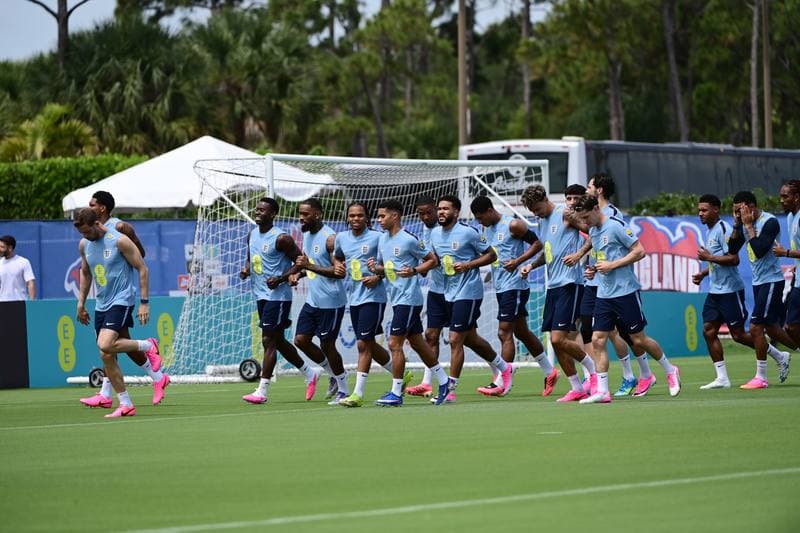 Football. England National Team. Training. 02.06.2026