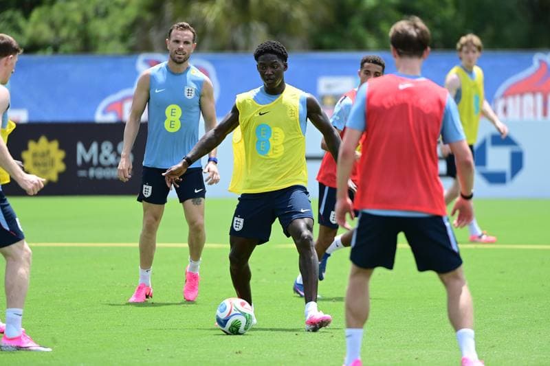 Football. England National Team. Training. 02.06.2026