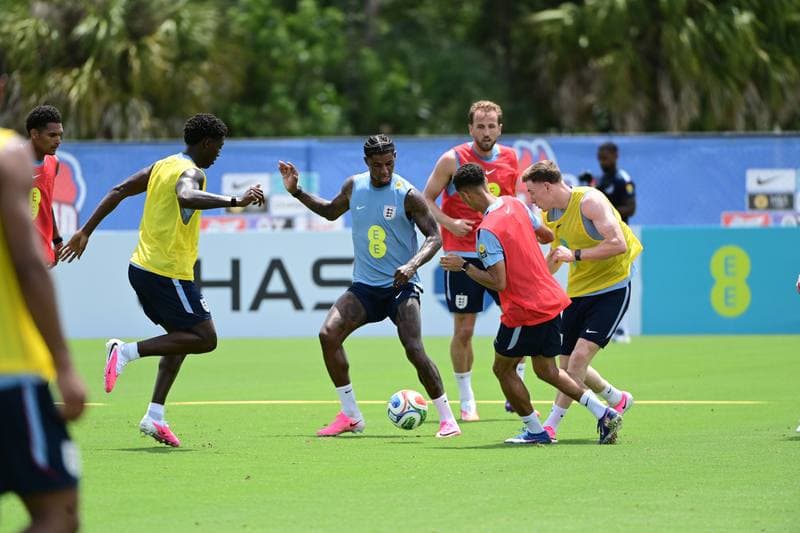 Football. England National Team. Training. 02.06.2026