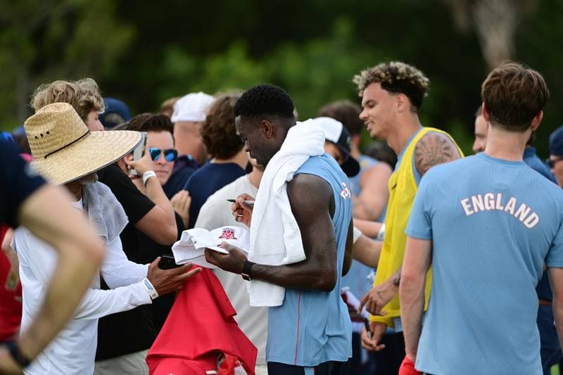 Football. England National Team. Training. 02.06.2026