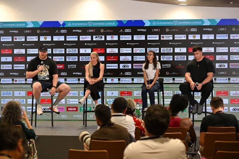 Athletics. Golden Gala Pietro Mennea. Press Conference. 03.06.2026