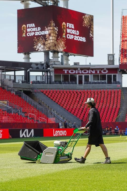 Football. FIFA World Cup 2026. Toronto Stadium. Media Tour. 04.06.2026