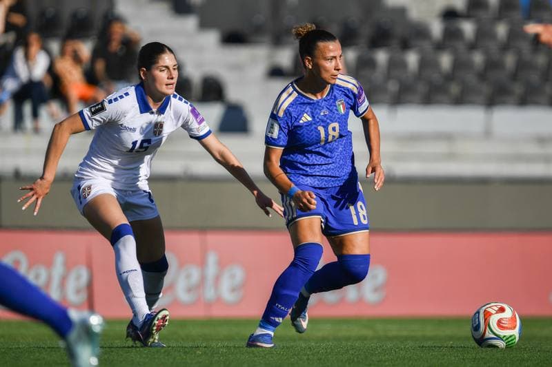 Football. Women's World Cup Qualifiers. Italy - Serbia. 05.06.2026