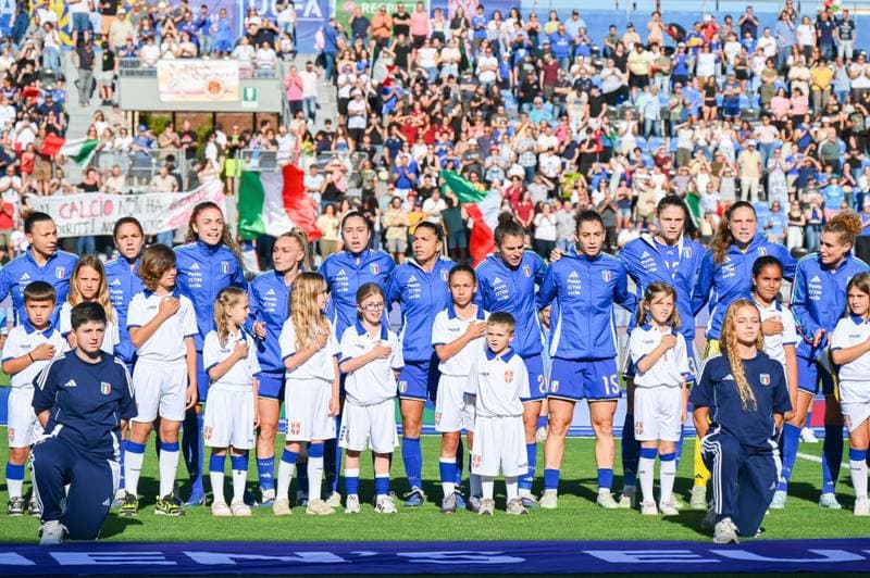 Football. Women's World Cup Qualifiers. Italy - Serbia. 05.06.2026