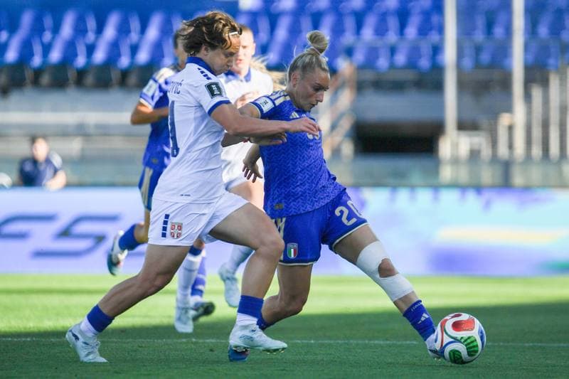 Football. Women's World Cup Qualifiers. Italy - Serbia. 05.06.2026