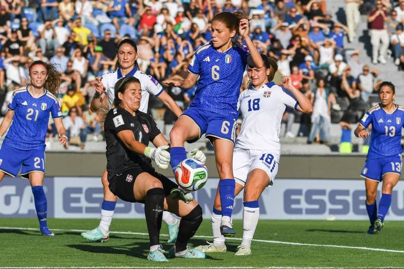 Football. Women's World Cup Qualifiers. Italy - Serbia. 05.06.2026