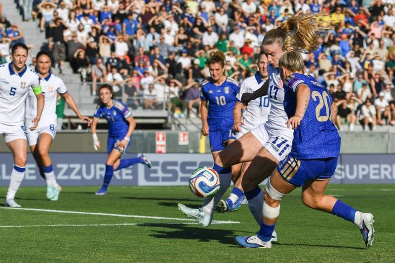 Football. Women's World Cup Qualifiers. Italy - Serbia. 05.06.2026