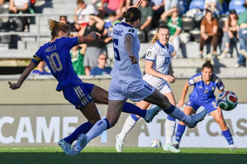 Football. Women's World Cup Qualifiers. Italy - Serbia. 05.06.2026