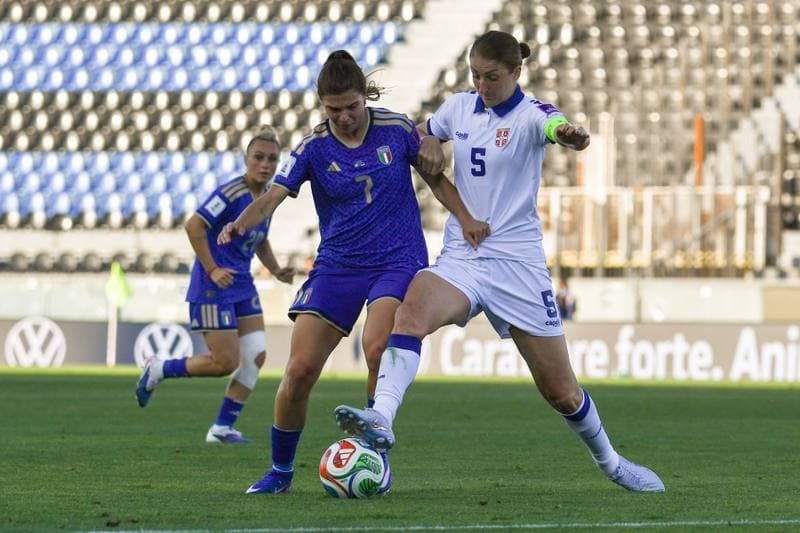 Football. Women's World Cup Qualifiers. Italy - Serbia. 05.06.2026