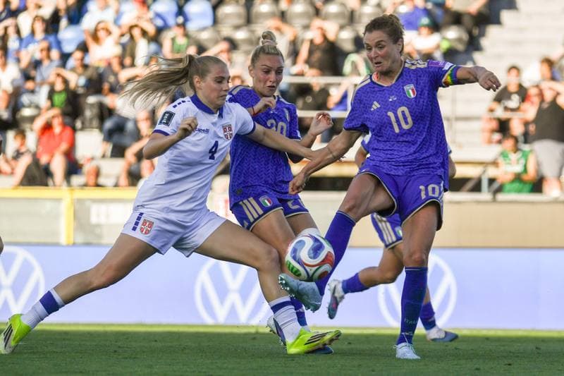 Football. Women's World Cup Qualifiers. Italy - Serbia. 05.06.2026