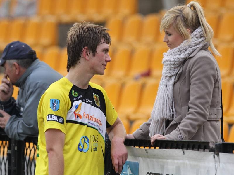 Football. I liga. Ruch Radzionkow - Flota Swinoujscie. 29.10.2011
