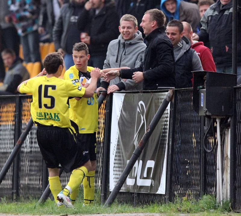 Football. I liga. Ruch Radzionkow - Flota Swinoujscie. 29.10.2011