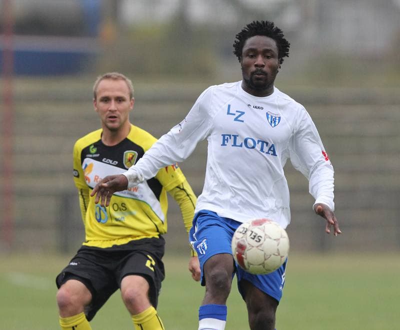 Football. I liga. Ruch Radzionkow - Flota Swinoujscie. 29.10.2011