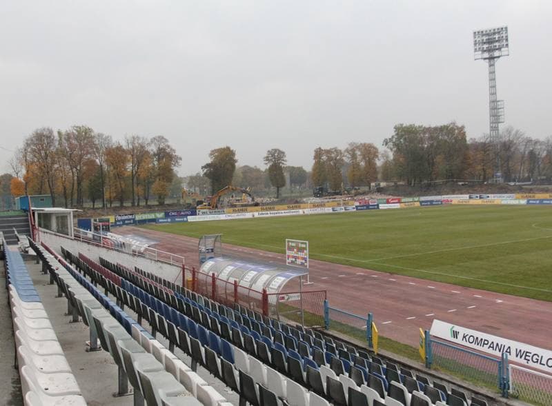 Football. Gornik Zabrze. Press Conference. 29.10.2011