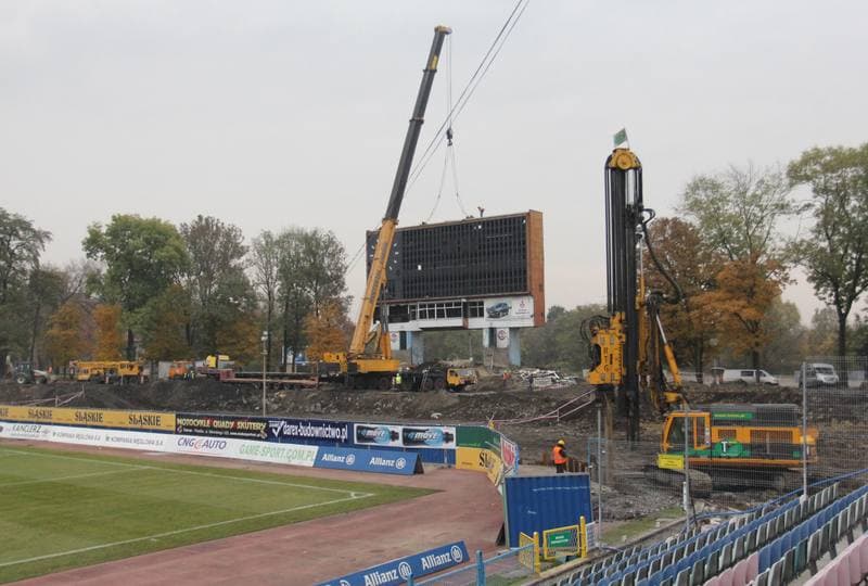 Football. Gornik Zabrze. Press Conference. 29.10.2011