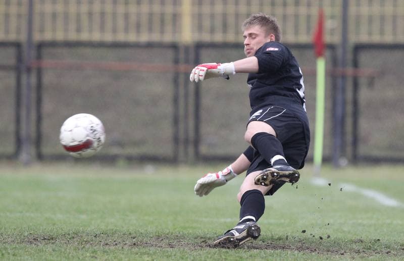 Football. I liga. Ruch Radzionkow - Flota Swinoujscie. 29.10.2011
