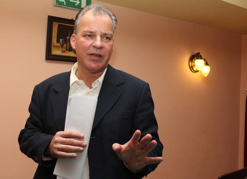 Football. Piast Gliwice. Press Conference. 09.12.2011