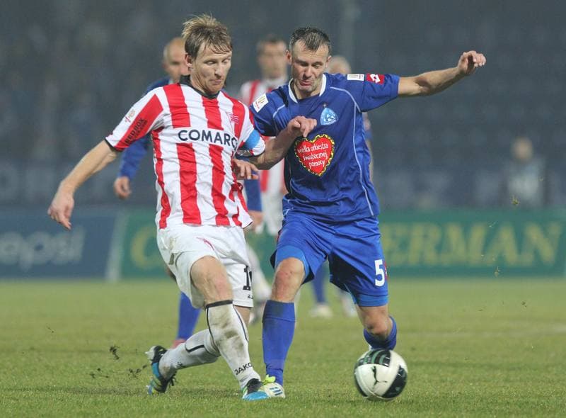 Football. Puchar Polski. Ruch Chorzow - Cracovia Krakow. 09.11.2011